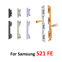 Power Volume Button Flex For Samsung Galaxy S21 FE 5G G990 Phone New Housing External On Off Side Key Cable For S21FE