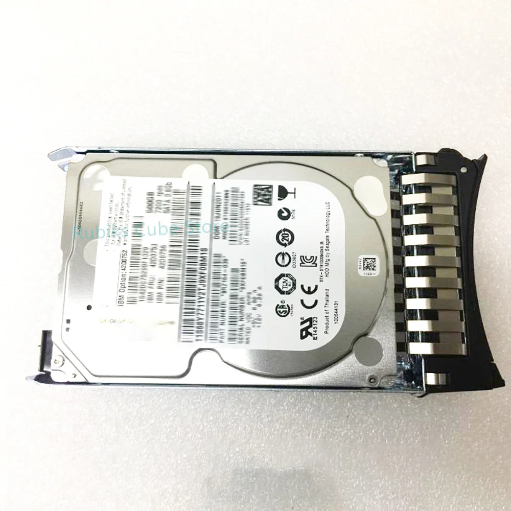 For IBM Server Hard Disk X3500 X3400 M2 M3 M4 SATA FRU 42D0753 500G 7.2K SATA 2.5"