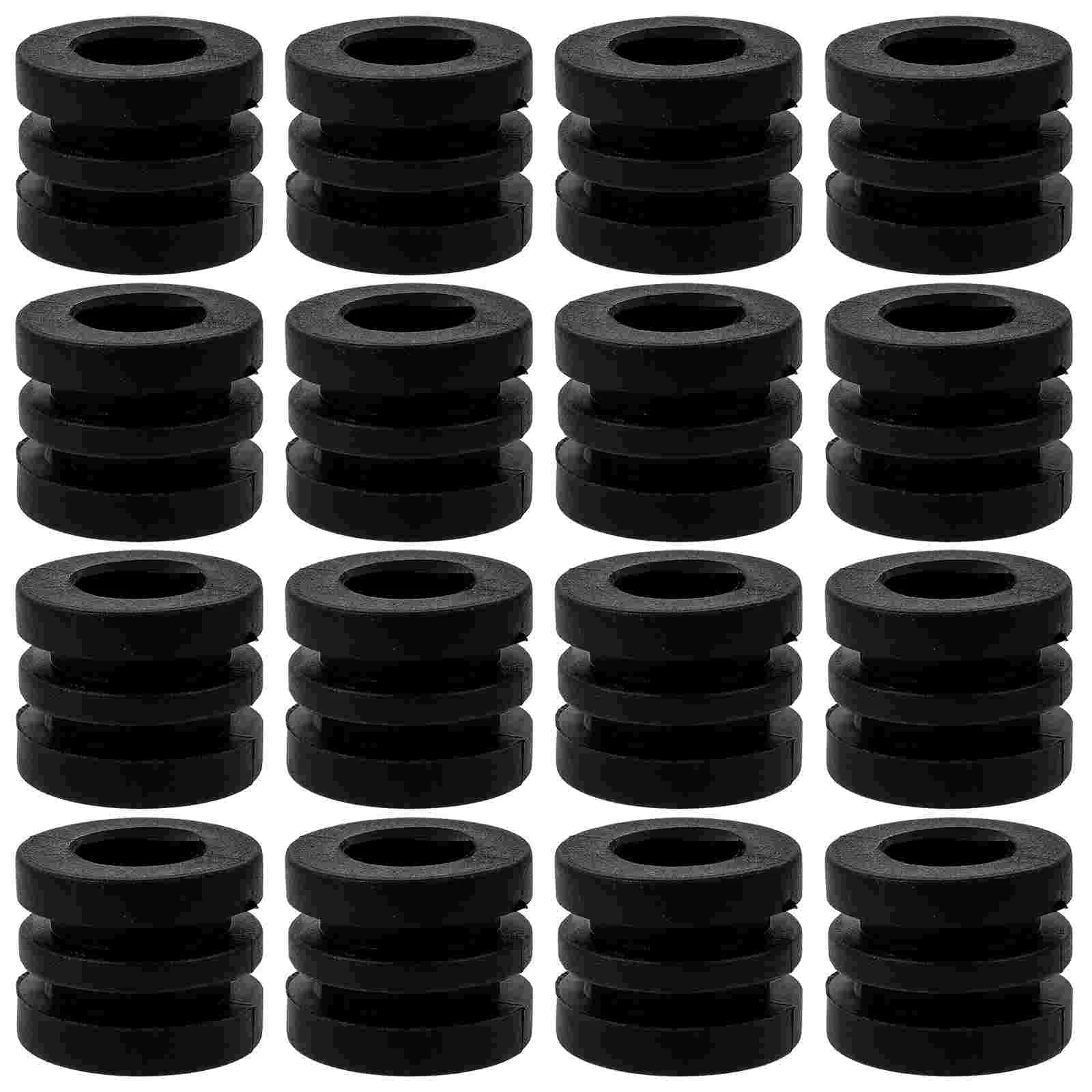 

16 Pcs Convenient Foosball Gaskets Impact Buffer Pads Football Bumper Footballs