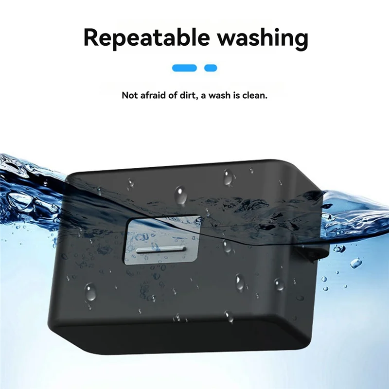 Pour DJI Mic Mini étui de protection en Silicone Microphone sans fil protecteur anti-rayures prévention de la poussière, accessoire Durable-AB01