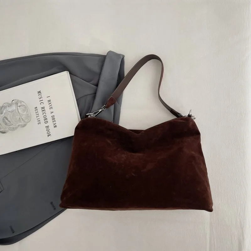 Simple Vintage Diaper Bag For Ladies Casual Fashionable Leather Shoulder Bag Crossbody Handbag High End Luxury Original