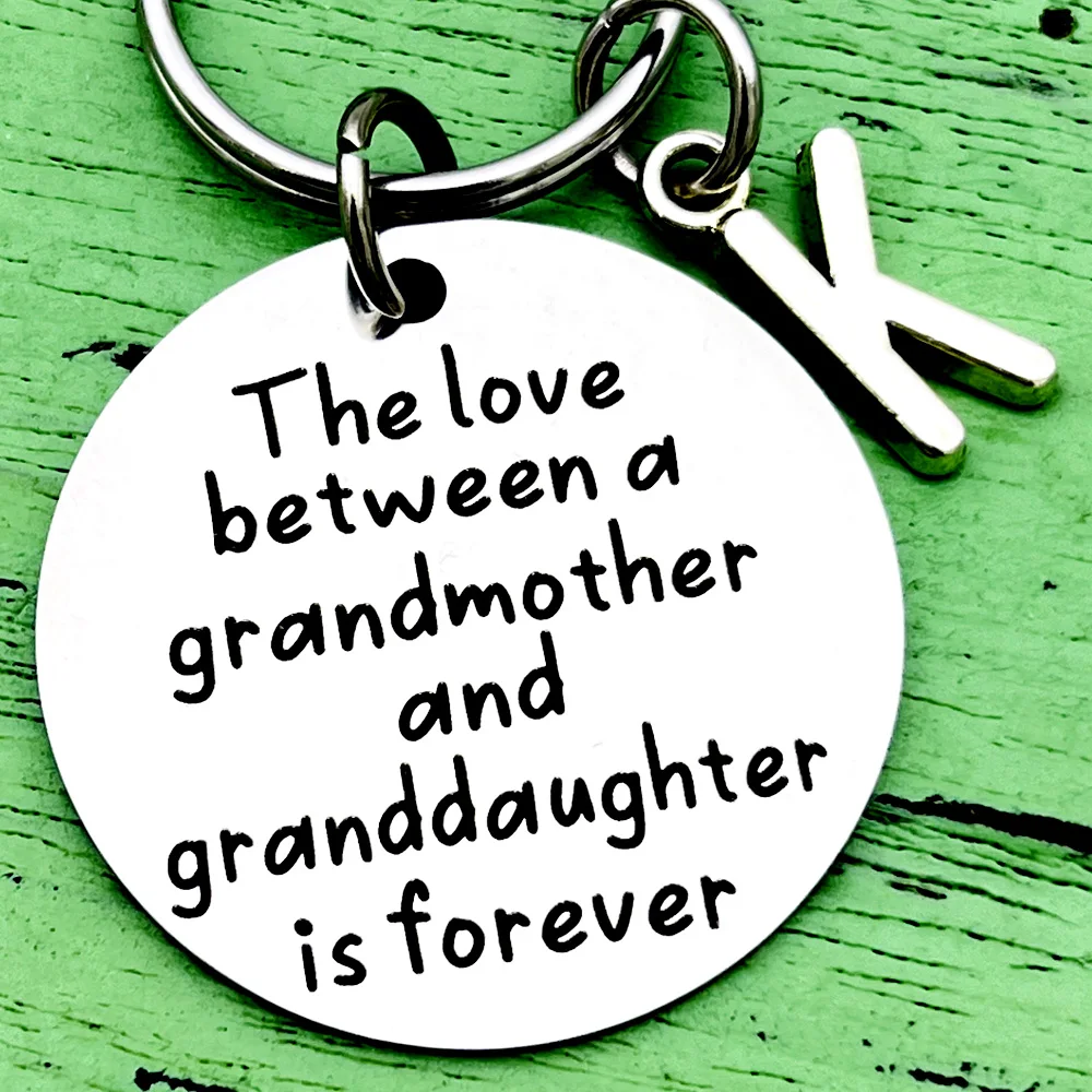 Granddaughter Gifts From Grandmother The Love Between A Grandmother and Granddaughter Is Forever and I Love You Forever Pendant