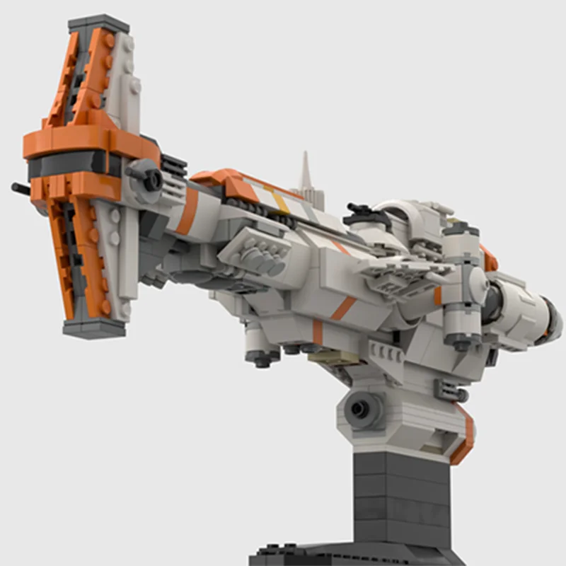 619 قطعة المطرقة كورفيت مايكرو أسطول مقياس MOC ستار الخليط المتمردين السفينة التعليم بناء لتقوم بها بنفسك كتل عيد ميلاد اللعب هدية