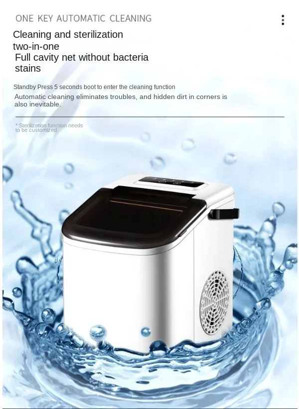 

Hot sales Maker Household Small Bullet Round Ice Mini 110V
