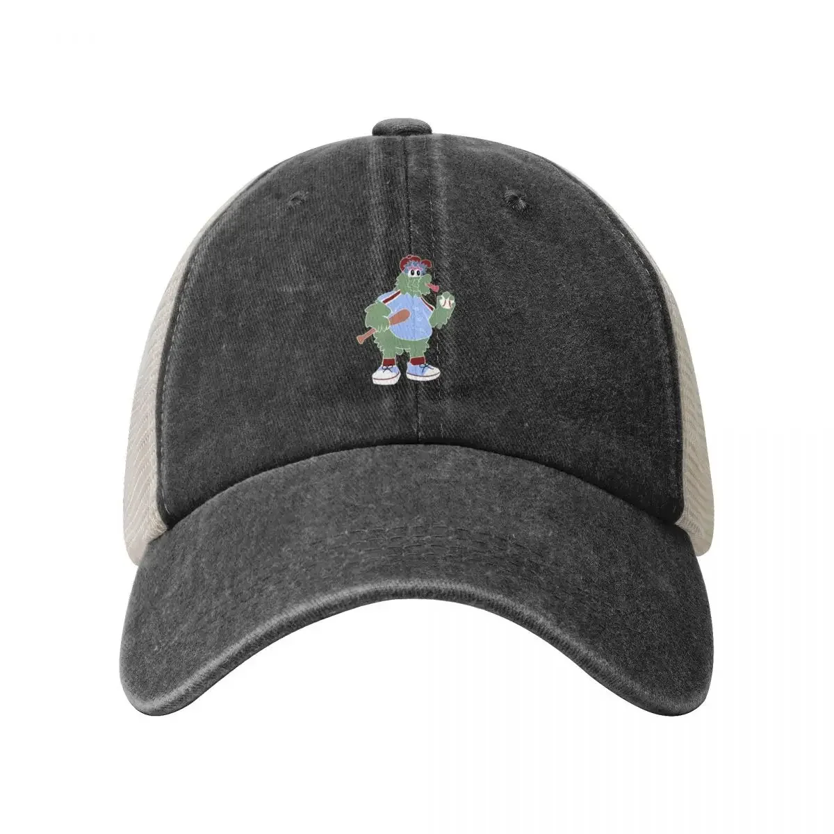 Philly Phanatic in Blue Jersey Cartoon Baseball Cap Luxury Brand Wild Ball Hat Luxury Woman Men's