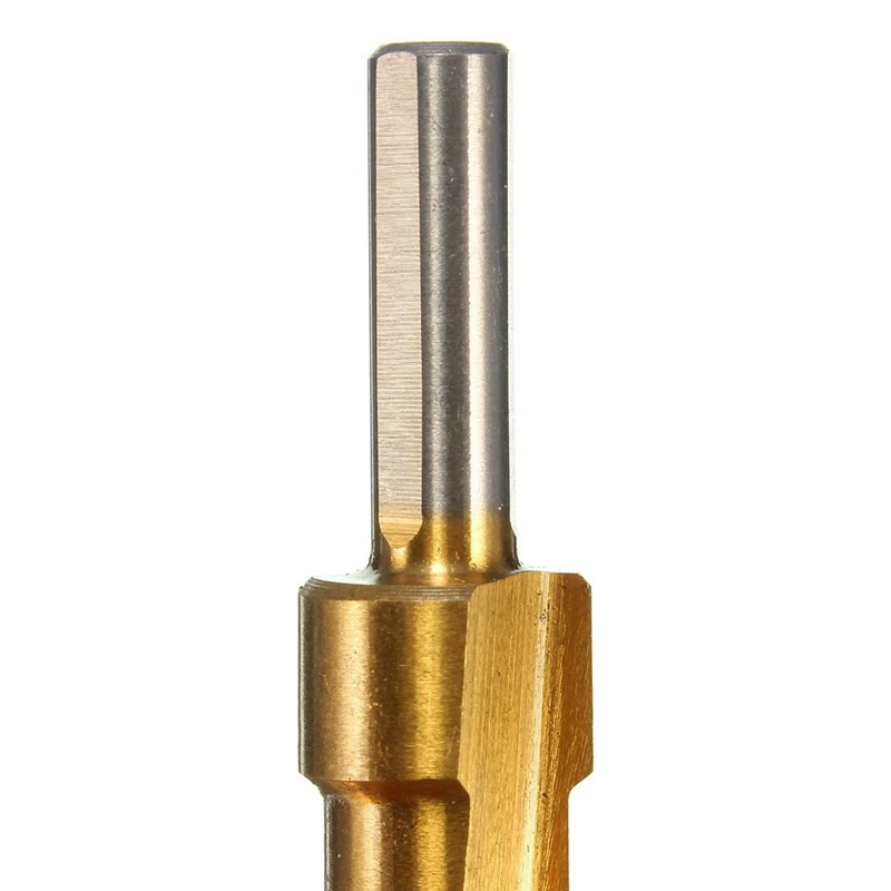 2X HSS Drill Step Drill Tapered Titanium For Drill Screwdriver 4-12Mm