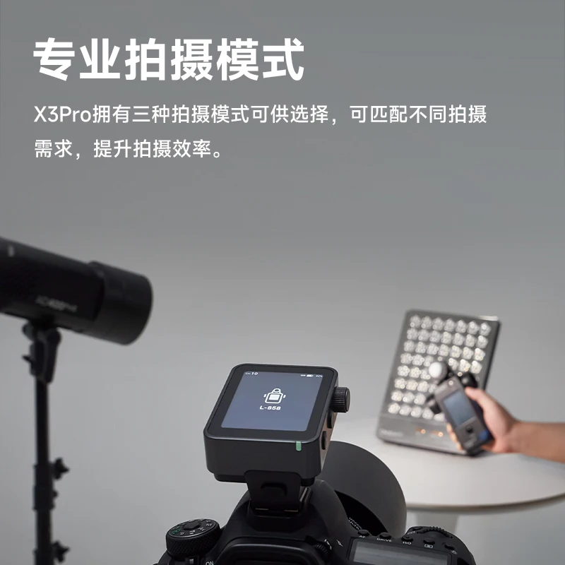 Godox X3PRO C/N/S/F/O 2.4inch TTL HSS 2.4G Wireless Flash Trigger OLED Touch Screen Transmitter for Sony Canon Nikon Fuji Olympu view 5