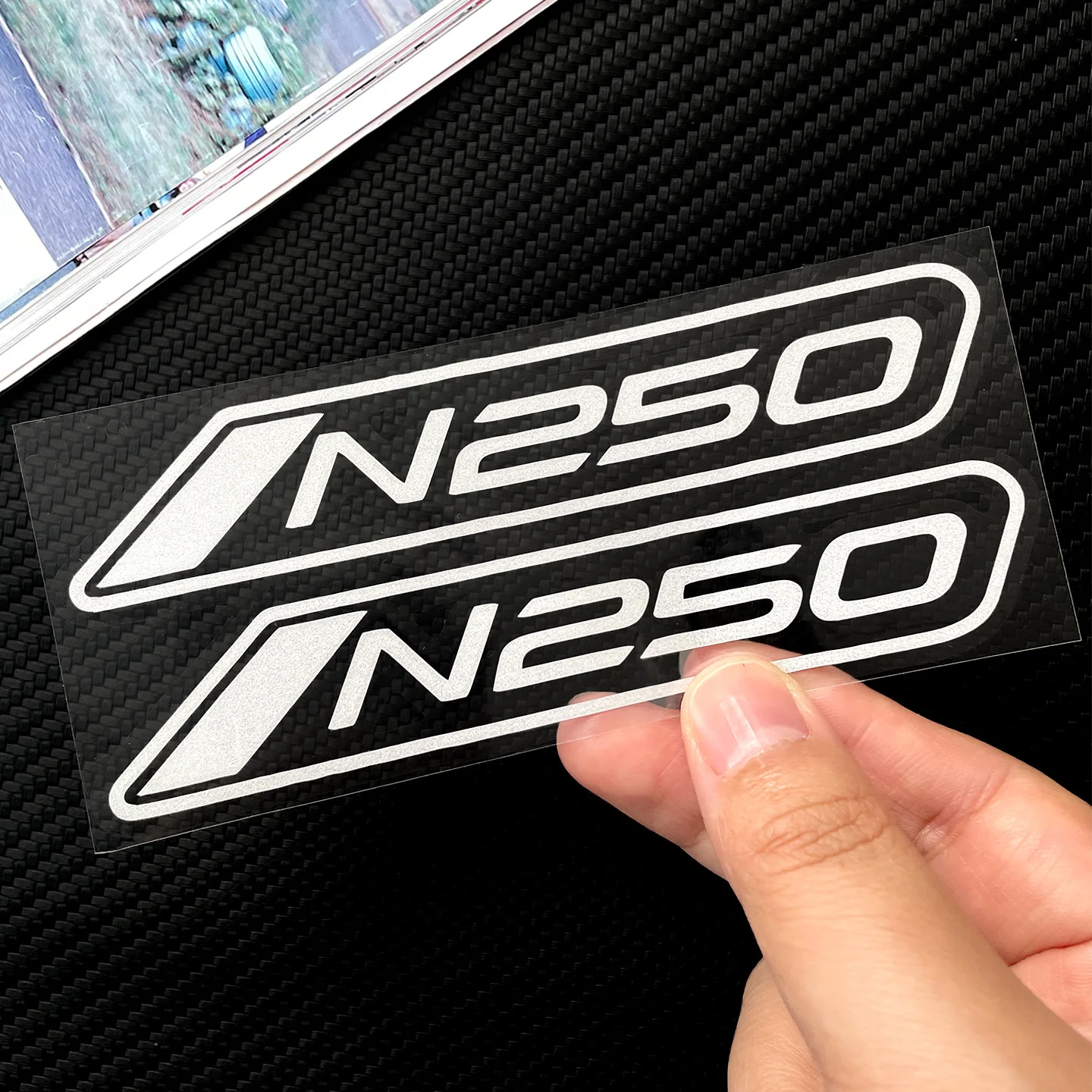 For Bajaj Pulsar N250 250N N 250 Reflective/Luminous Motorcycle Sticker Moto Bike Body Fairing Helmet Vinyl Accessories Decal