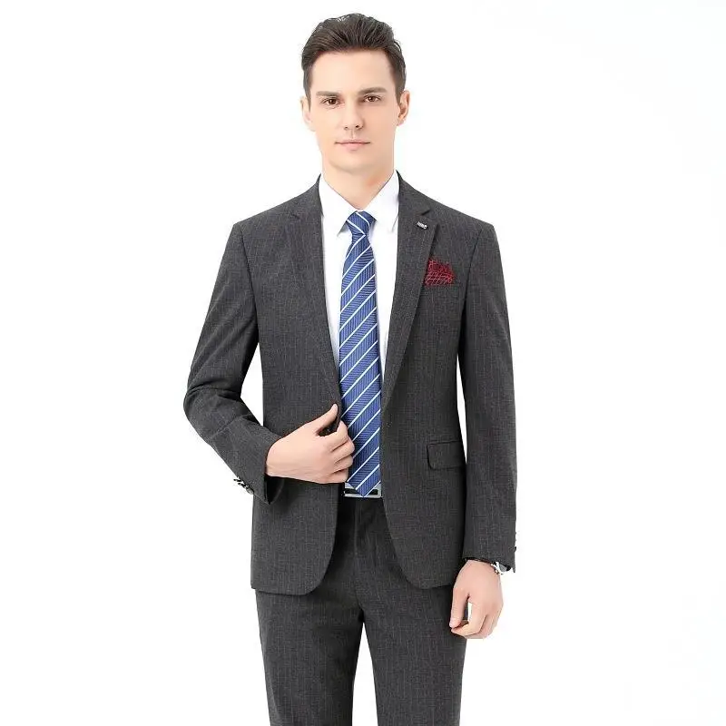 

HH438High-grade business suit jacket for men, government grey, high-grade professional attire