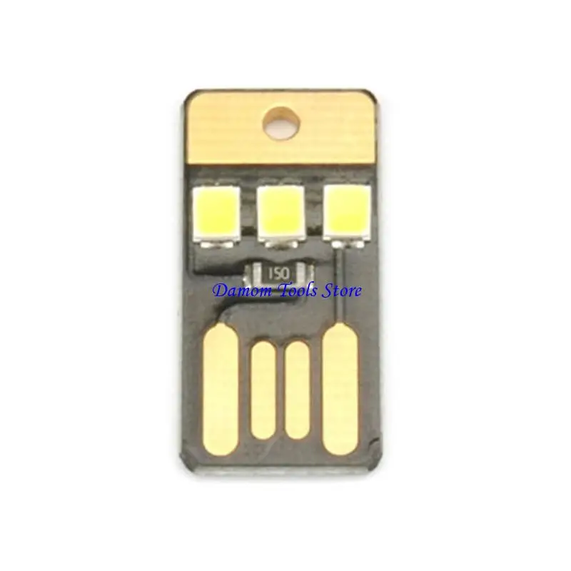 57BE 2 PCS USB LED Light Book Reading Light Small USB Lamp Foldable Keyboard Light