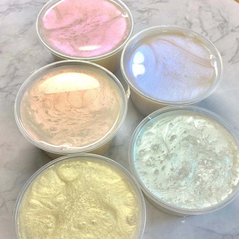 10g Nail Pearlescent Pigment Shiny White Symphony Mermaid Powder Make UP Eyeshadow Soap Dye Acrylic Resin Car Paint Pigment