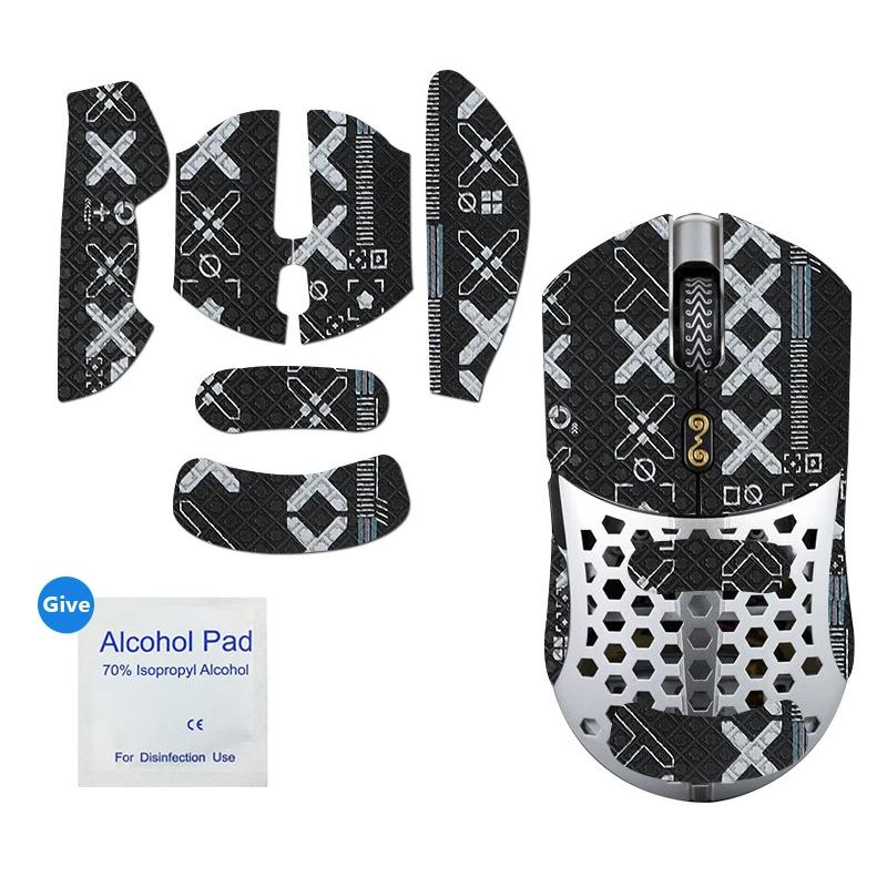 Anti-Slip Mouse Grip Tape Skate Mice Sticker For Finalmouse Starlight-12 S Gaming Mouse Gamer Accessories Suck Sweat