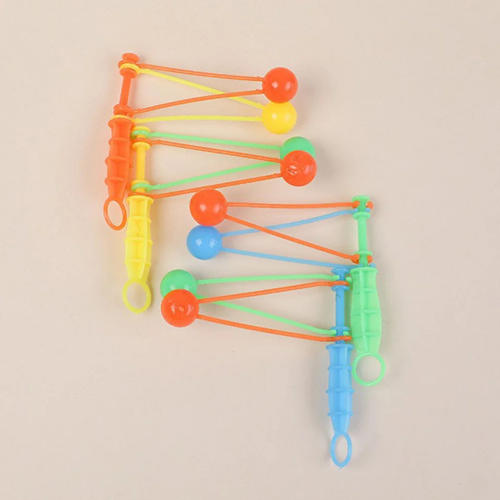 28 ชิ้นลูกกันชนพลาสติกที่น่าสนใจ Noisemakers Party Favors ของเล่น Clackers ลูกบอลของเล่นคลาสสิกมือ