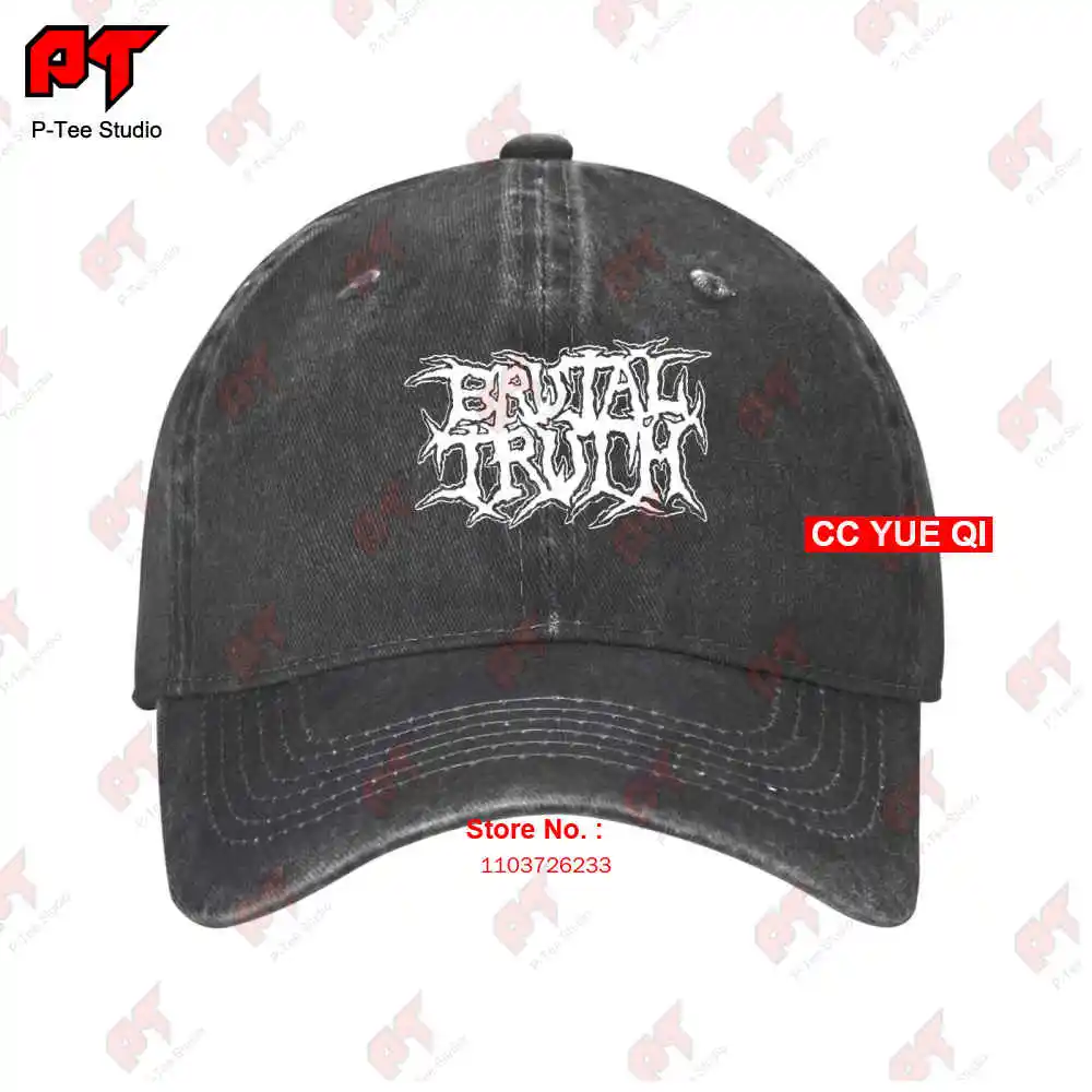 Brutal Truth 'Logo' Baseball Caps Truck Cap W76Z