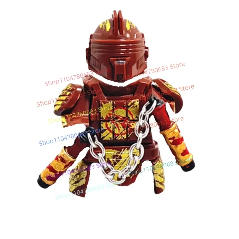 

MOC Block Minifigure Anime Game Cartoon Characters Nunchaku Weapons Accessories Accessories Toys Holiday Gifts