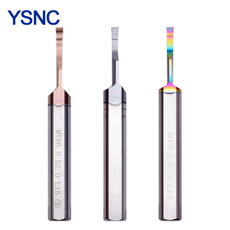 Whole Tungsten Steel Coating MVR Small Hole Inner Groove Knife Small Bore Boring Tool Integral Carbide Internal Boring Tools CNC
