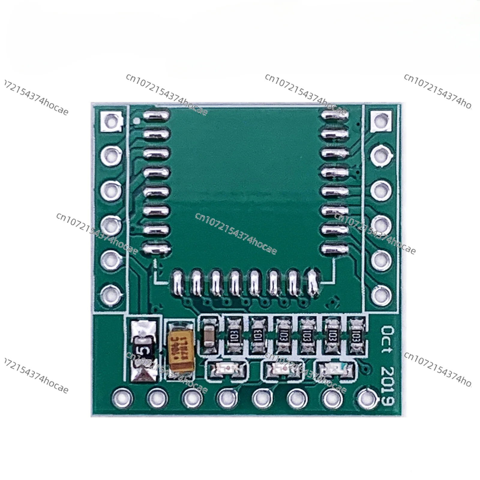 5PCS DWM1000 UWB Positioning Adapter Board Development Artifact Pure Circuit Board No Welding Circuit PCB