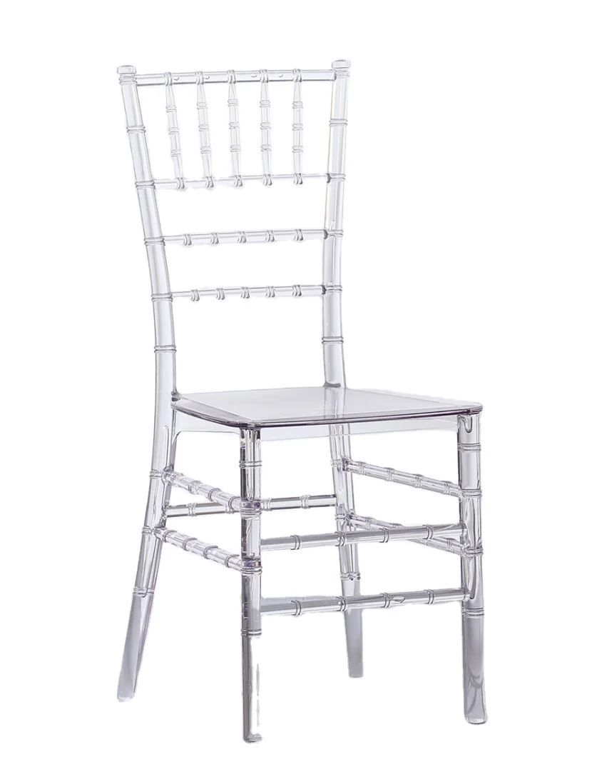 cheap price hot sale assembled Dining Restaurant Hotel Banquet Wedding Clear Crystal Tiffany Chiavari event Chair