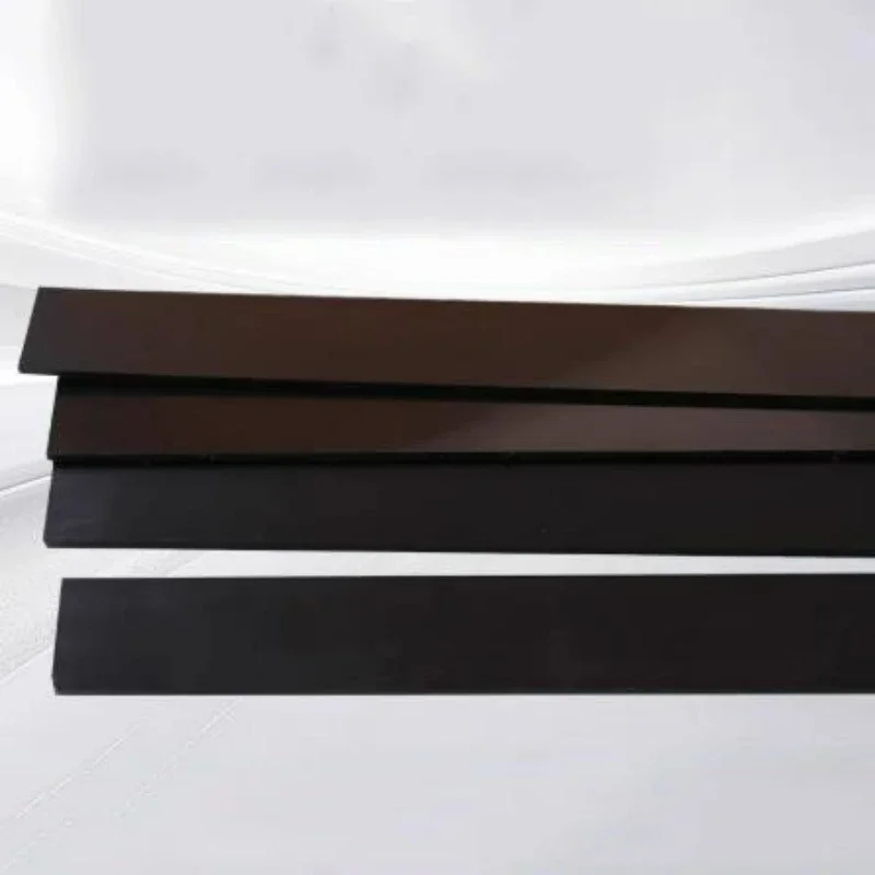 DIY 2/4 Stück schwarzer, verschleißfester Kunststoff PP-Quadratstreifen, dick, 2-20 mm, Länge 500 mm, Null-Schnitt-Verarbeitung – Detail 4