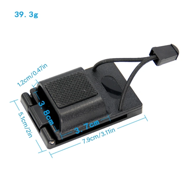 Radio Pouches Holder Carriers Law Enforcement Gear for Duty Gear, Service Belts, Warehouse Staff Efficient Communication K1KF