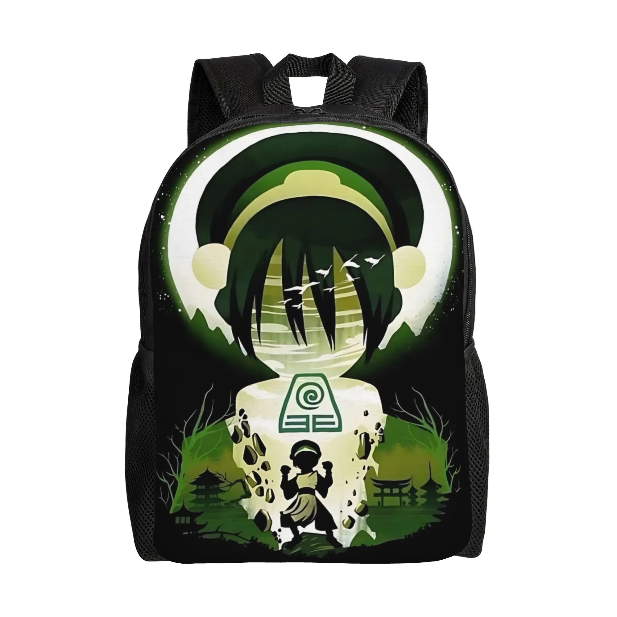 

1Piece Toph’s Ability New School Year Rucksack Avatar The Last Airbender Couple Backpack