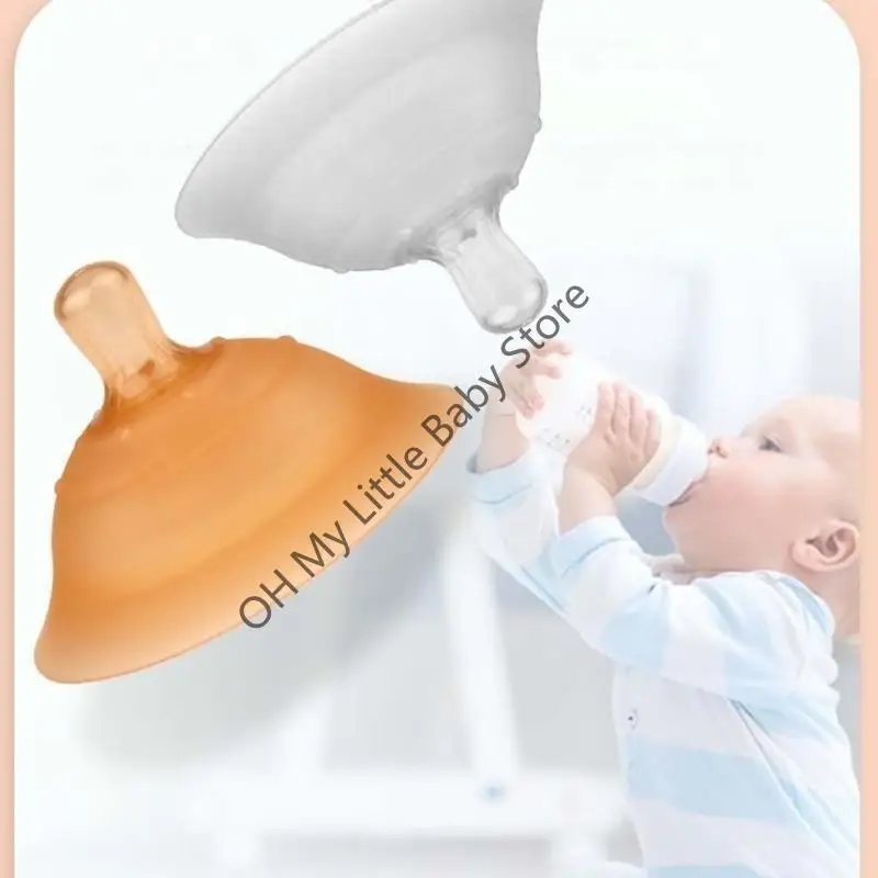 M76C طبقة مزدوجة حلمة السيليكون حامي الثدي الأم الرضاعة الطبيعية لغطاء درع غطاء وسادة الحماية #4