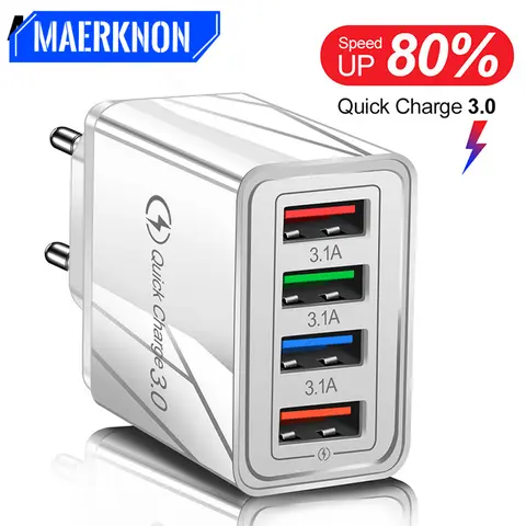 USB Quick Charge 3.0 Wall Adapter Maerknon