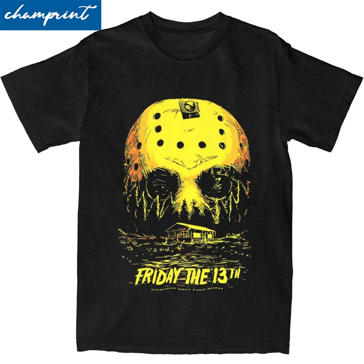 Funny Jason Voorhees Friday 13th The Movies Tshirt Men's O-neck Short Sleeve Clothing Cotton Summer Top Tee