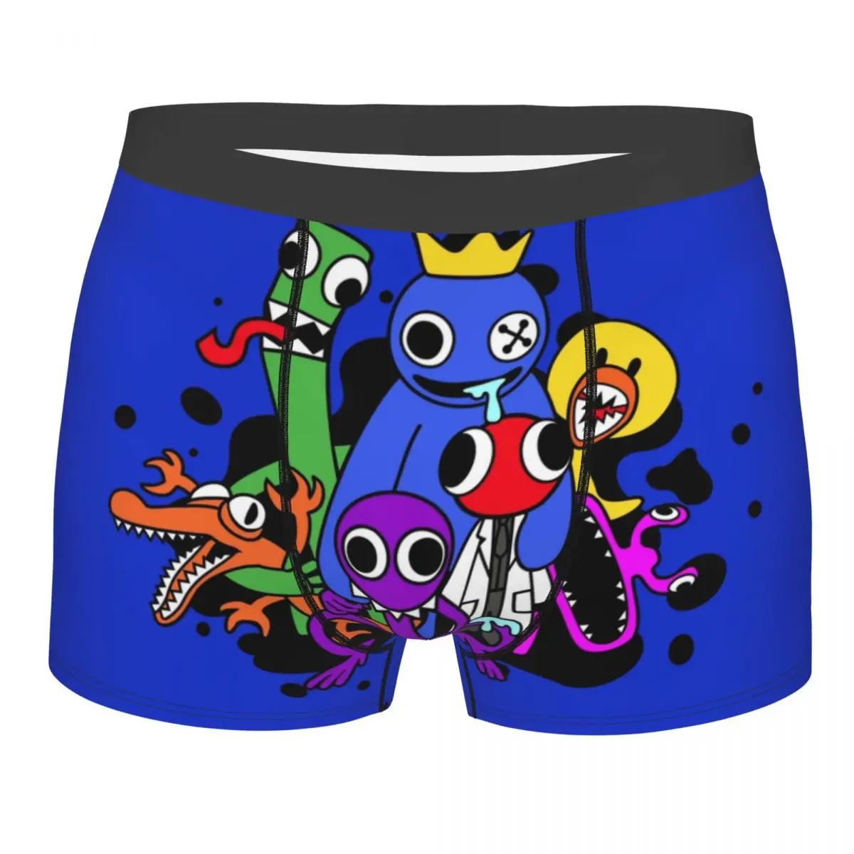 Custom Rainbows Friend Hug It Out-Video Game Underwear Men Breathable Boxer Briefs Shorts Panties Soft Underpants For Homme