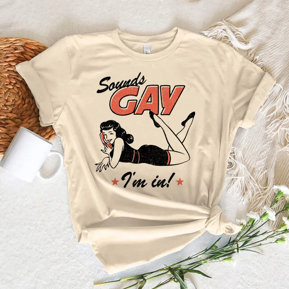 

Женская аниме футболка Pride Tee с принтом манга, женская дизайнерская одежда