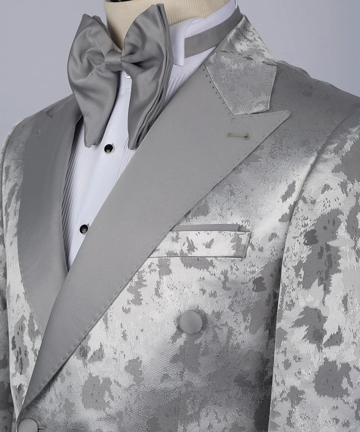 Casaco de casamento Double Breasted Slim Fit para homens, blazer casual de negócios, jaqueta Peak Lapel, Custom Made, Designer