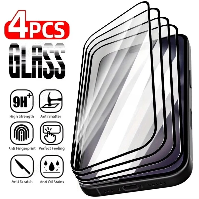 

9D Tempered Glass For Xiaomi Redmi Note 14 13 12 11 10 9 8 Pro 14S 13C 10C 12C Poco X7 Pro X6 M7 M6 F6 F7 Pro Screen Protector