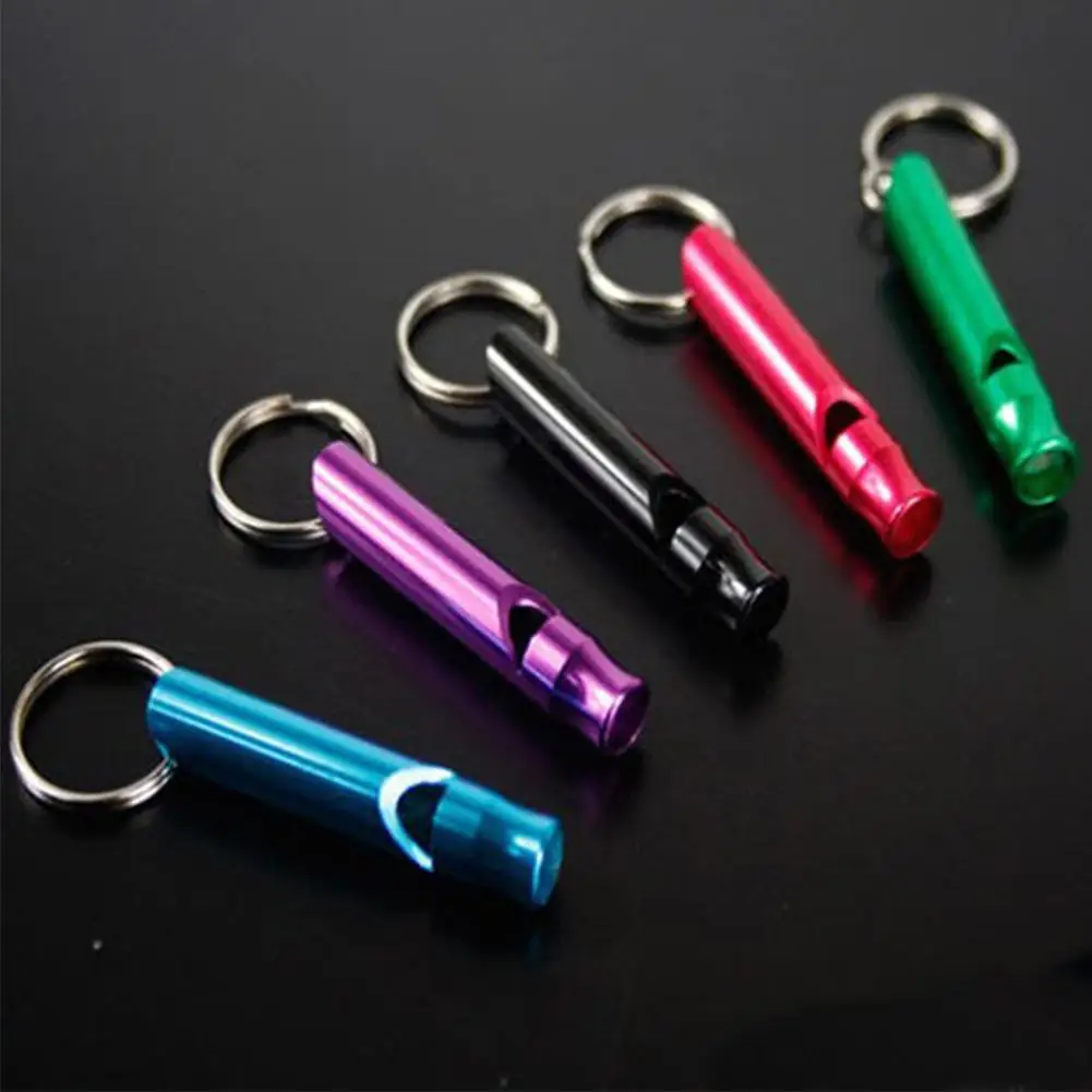 

Outdoor Multifunctionele Sleutel Hanger Survival Emergency Whistle Keyring Size Metal Mini Gift 1pcs Team Pendant A0r4