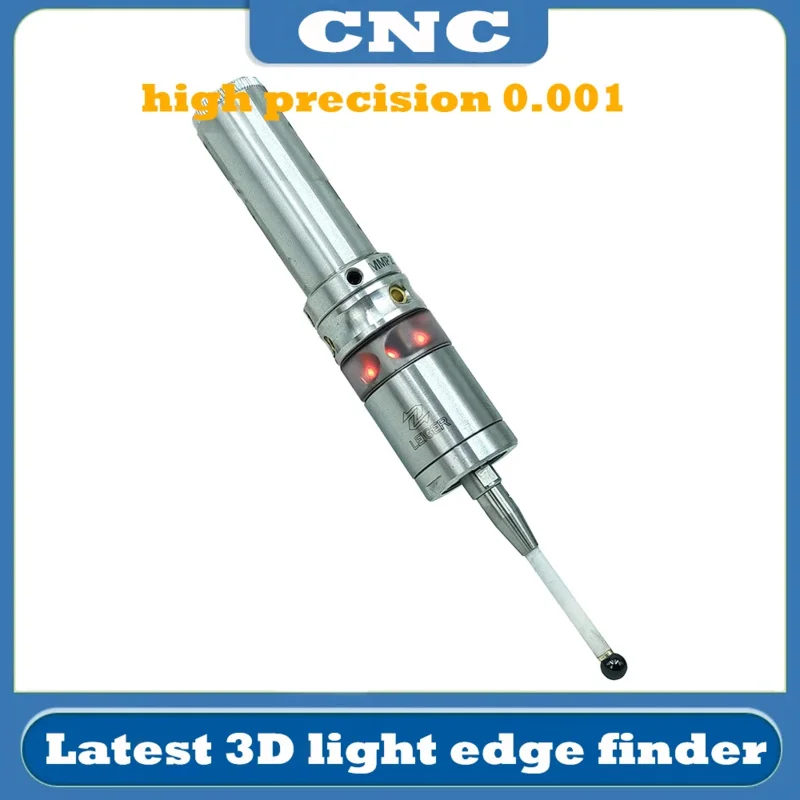 3D light edge finder CNC machining center sub-center rod detection sensor glowing sound high precision 0.001mm MMP25