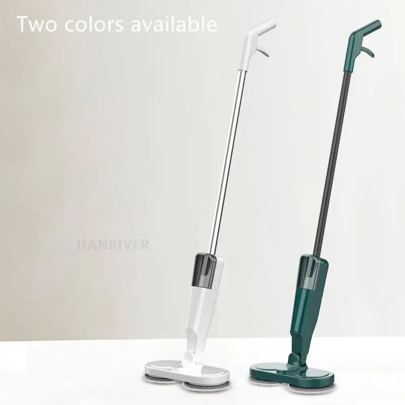 Floor Mop With Sprayer For Cleaning Handheld Wireless Rotary Electric Mop Floor Cleaning Chargeable Home Appliance