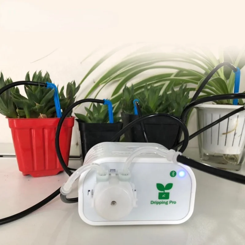 Wifi Control Automatic Drip Irrigation System 12v Dc Mini Irrigation Pump Intelligent Drip Watering of Plants Home Kit