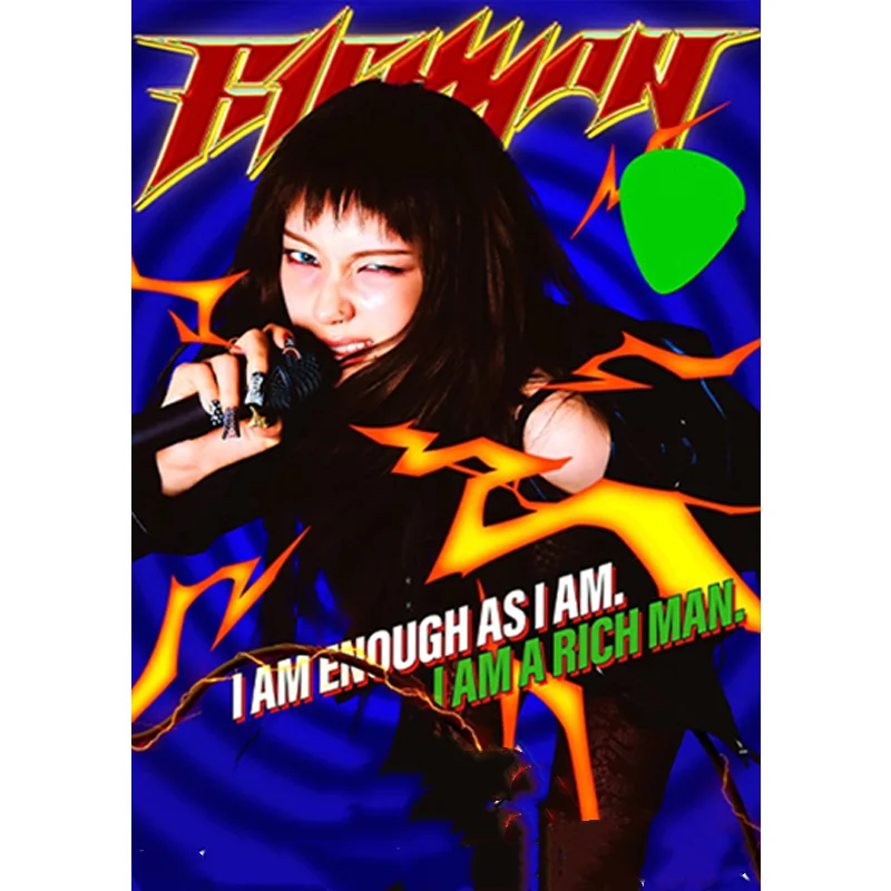 โปสเตอร์อัลบั้มใหม่ของวงเกิร์ลกรุ๊ปเคป๊อป RICH MAN HD โปสเตอร์นิงนิง วินเตอร์ กิเซลล์ คาริน่า สติ๊กเกอร์ติดผนังแบบลอกออกได้ ของตกแต่งสำหรับแฟนคลับ ของขวัญ