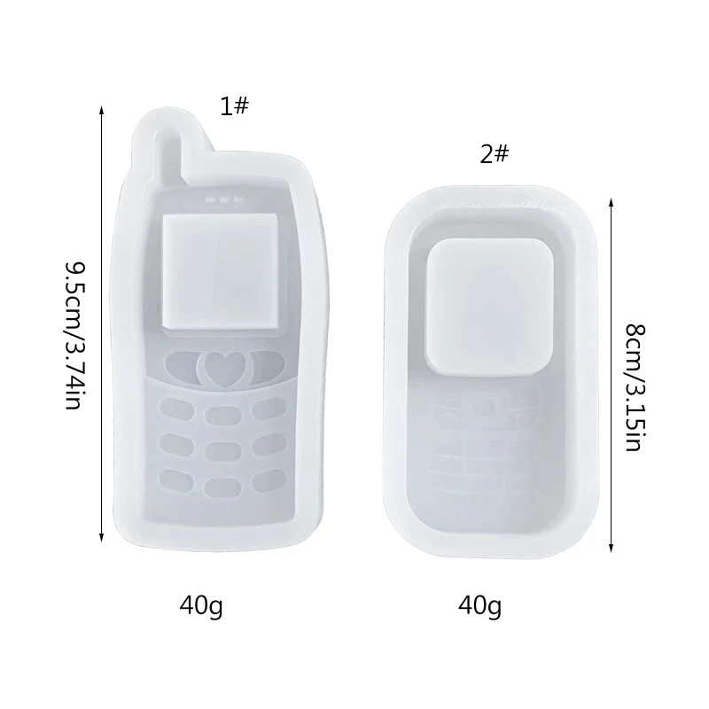 Keychain Silicone Mold Resin Casting Hollow Shaking Cup Mould Keyring Crystal Making Hanging Keyring Dropshipping
