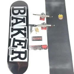 Baker Complete Skateboard Doubler Rocker Pro 100% Canada Maple Deck 7 Ply More Size 7.75/7.8/8.0/8.125/8.25/8.35/8.5 Inch