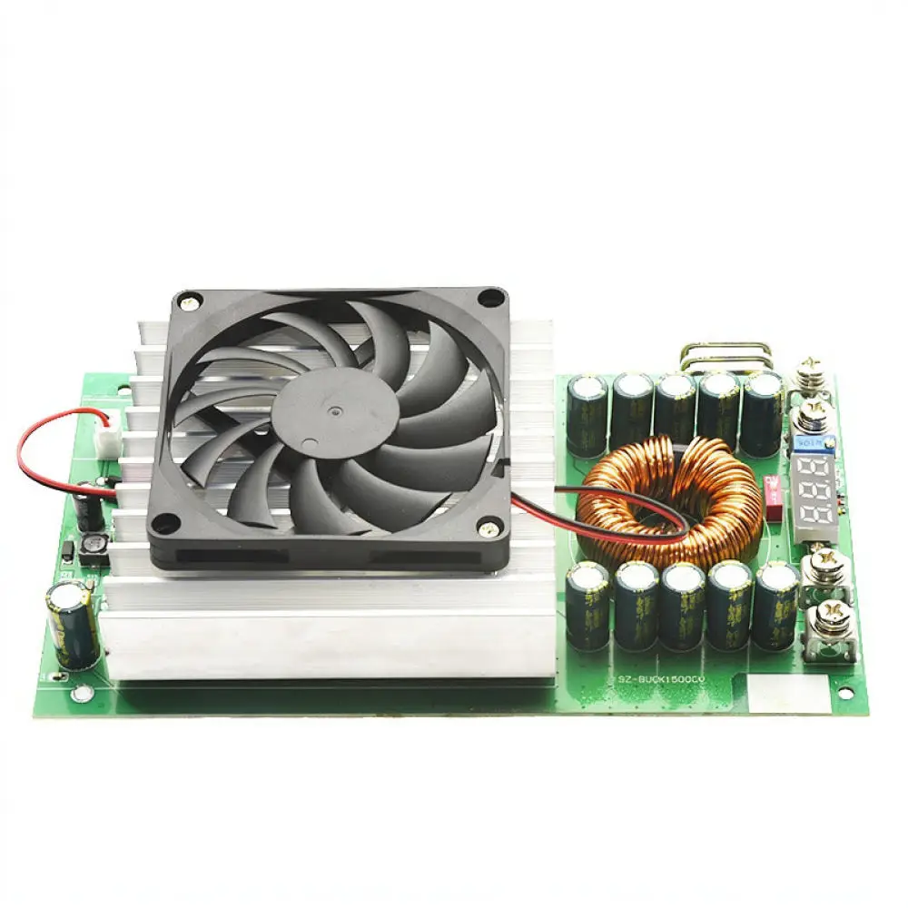 High Efficiency Step Down Module 1500W Adjustable Voltage Converter Regulator Board DC 15V 90V Input To 2 5 72V Output Unit