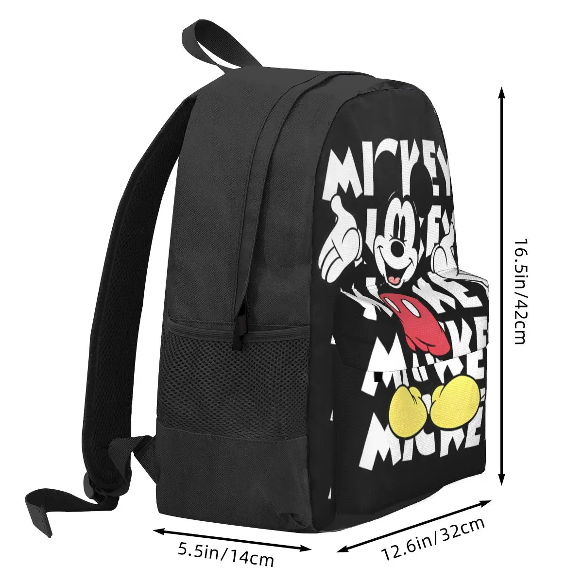 Public Domain Mickey Mouse Cartoon Women Backpack Mochila Children School Bag Computer Rucksack Teenage Travel Shoulder Bag