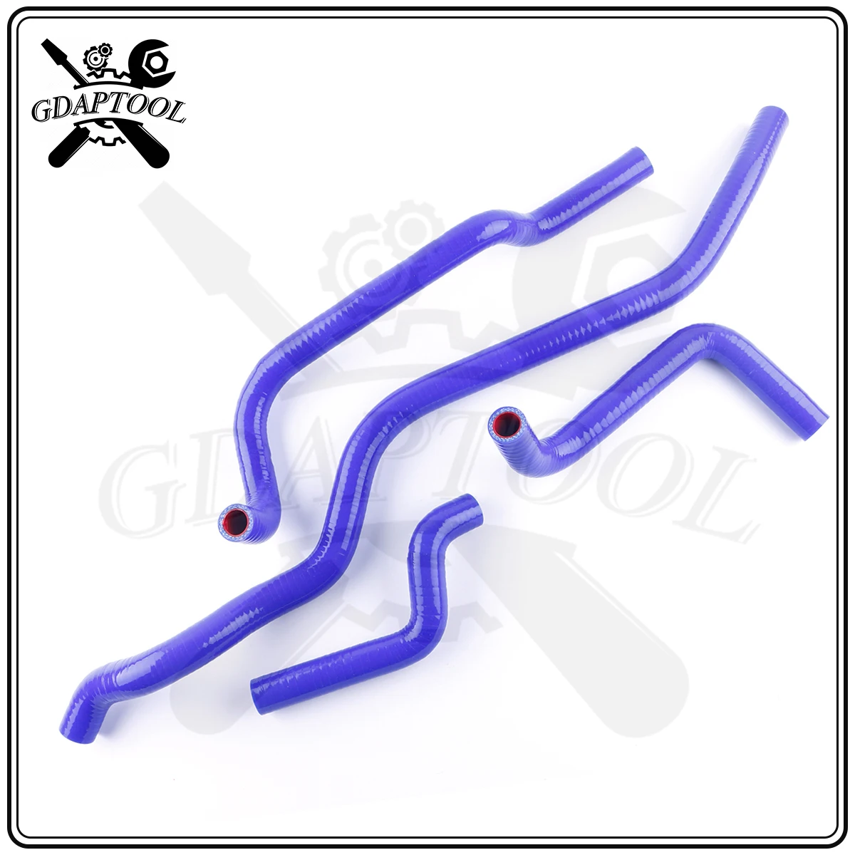 Silicone Radiator Coolant Hose Kit For 2003 Kawasaki Prairie 650 ATV Farm Off Road