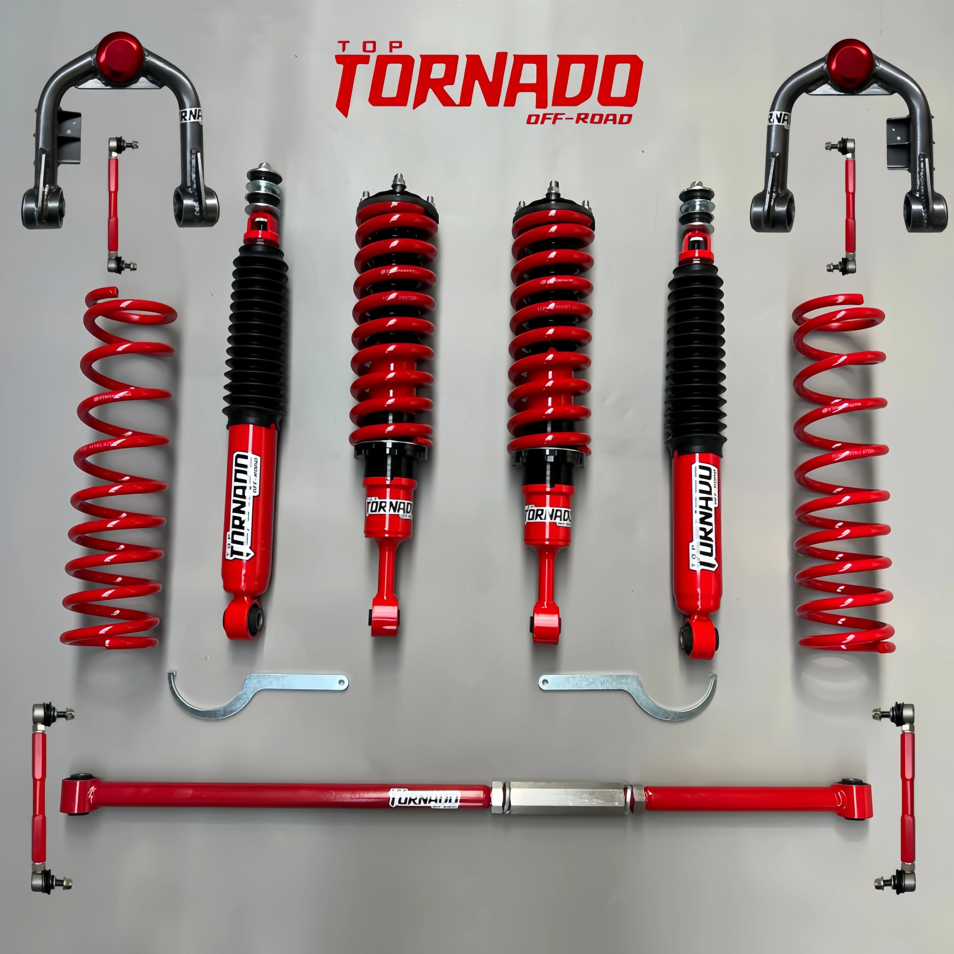 

PRO Version Of Adjustable 4X4 Off-road Suspension Kit For Toyota Fortuner , Suitable Forboth Urban Driving And Heavyoff-road Use