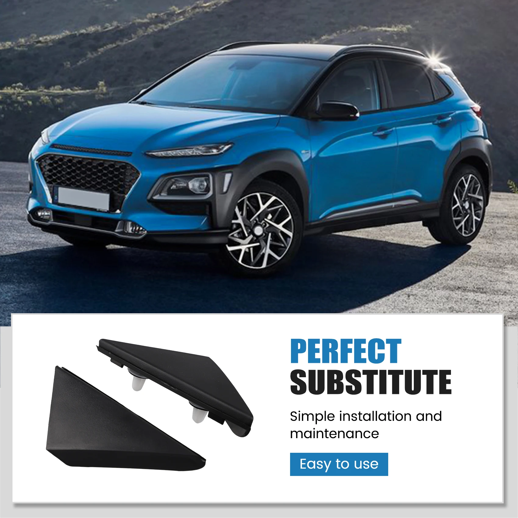 

Накладки на левую и правую стойки крыльев автомобиля 86180-J9000 86190-J9000 для Kona 2018-2023