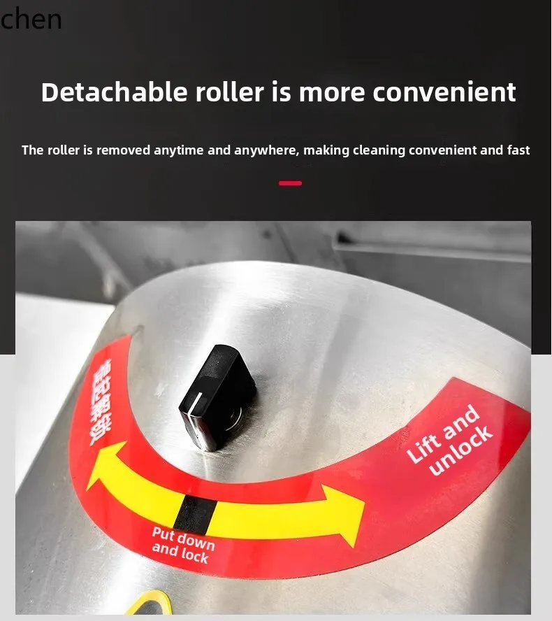 ماكينة طهي أوتوماتيكية ذكية كبيرة LXC تصدير ماكينة طهي غاز الأرز المقلي لسطح المكتب التجارية