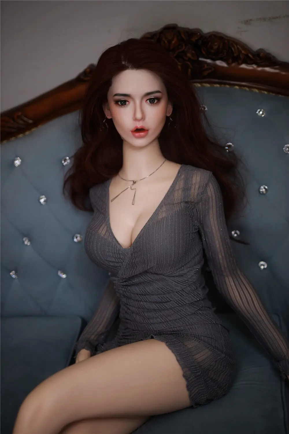 JYDoll 165cm Kaixi Full Silicone Doll Realistic Sex Doll Love Doll Vagina Adult Doll Realistic Anime Sexy Adult Toys for Men