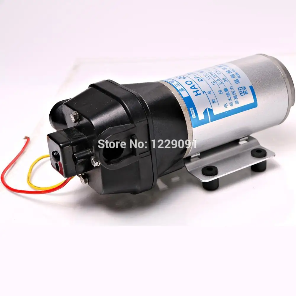 

12L/min 12v 24V DC High Pressure self-priming Water Pump 40W 2.4 Bar Automatic pressure Switch Diaphragm Pumps 5m suction