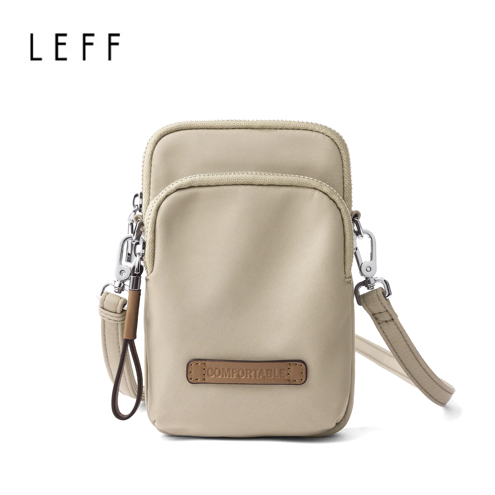 

LEFF High Quality Small Bag Wallet Shoulder Bag Simple Travel Luxury Designer Crossbody Nylon Waterproof Crossbody Bag Phone Bag