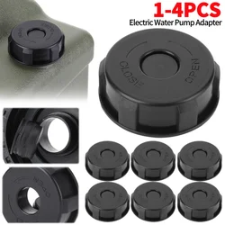 1-4PCS Electric Water Pump Adapter Universal Portable Water Dispenser Adapter Water Pumping Device Adapter for Outdoor Camping