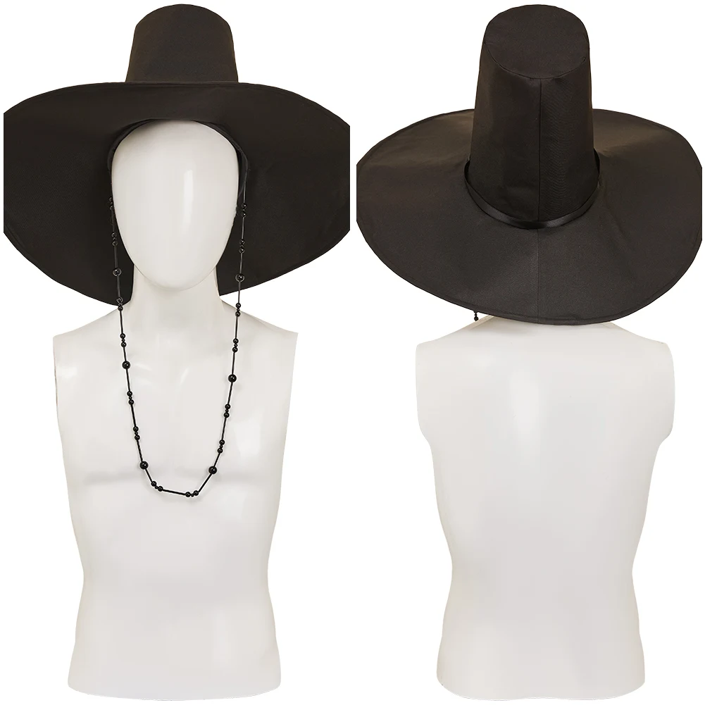 أطفال 2025 الصيادين معطف السراويل جينو بنين تأثيري قبعة زي الخيال شيطان قبعة الكرتون هالوين كرنفال ملابس الحفلات الدعاوى